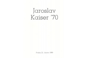 Jaroslav Kaiser 70
